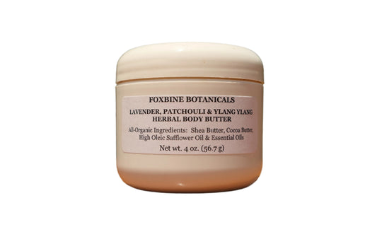 Lavender, Patchouli, and Ylang Ylang Body Butter